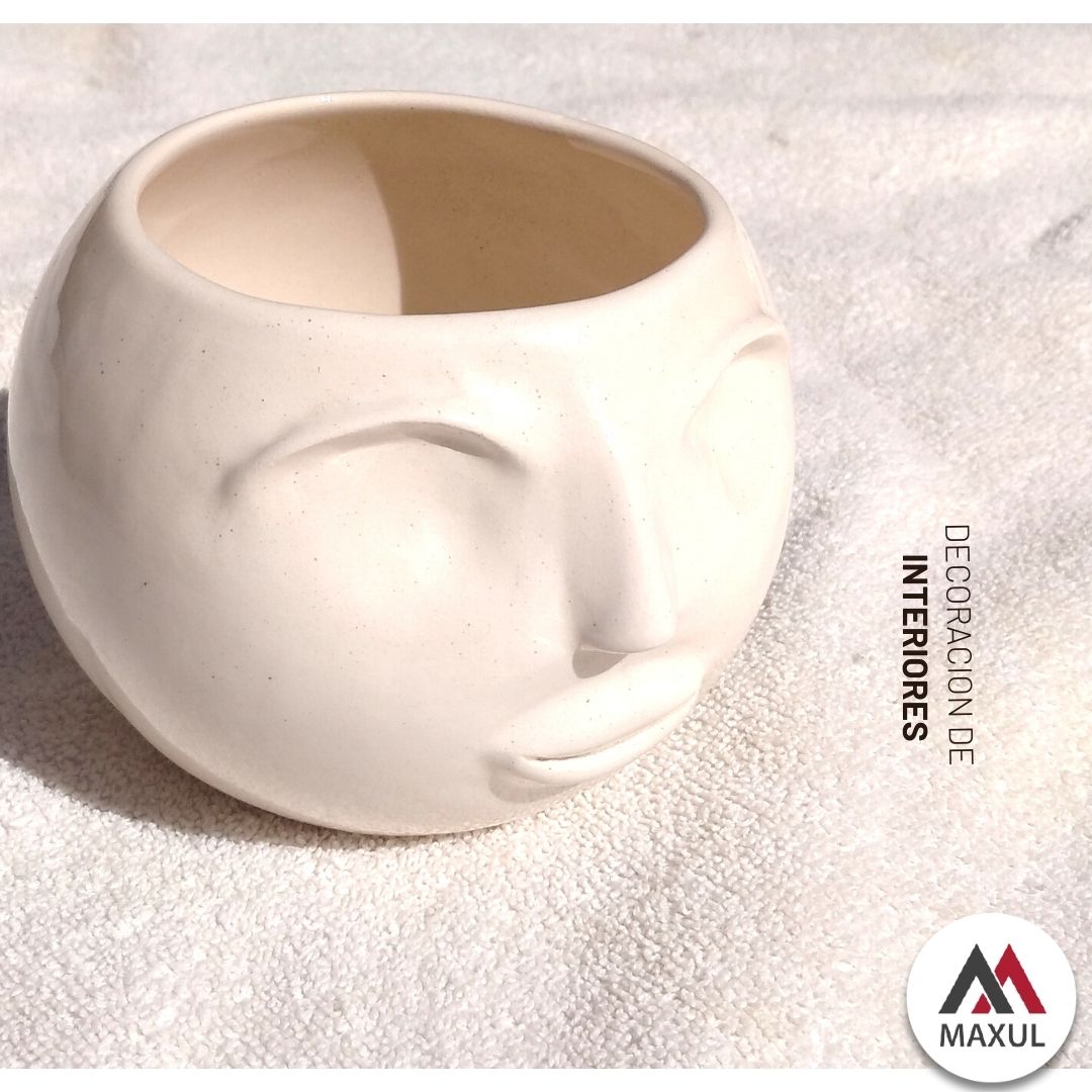 Maceta cerámica “ROSTRO”